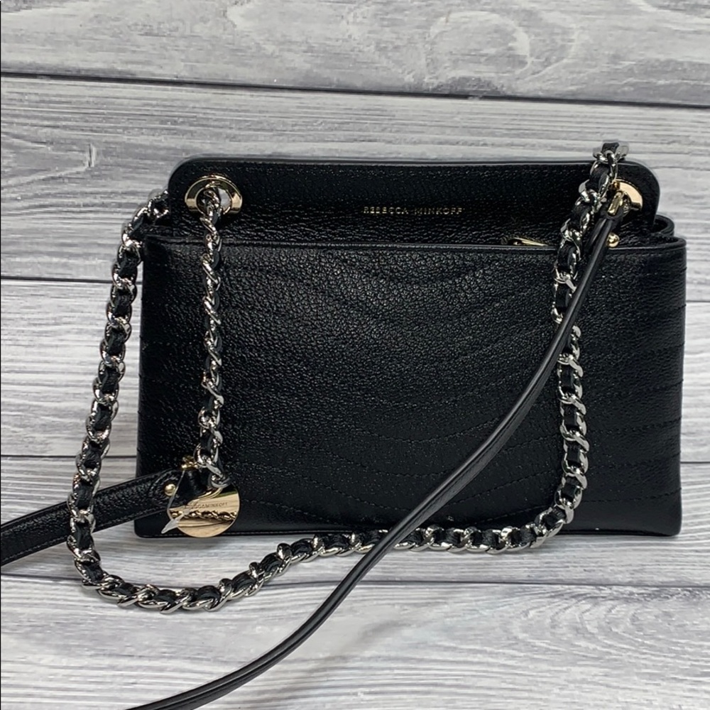Rebecca Minkoff Mab Wave Double Zipper Crossbody